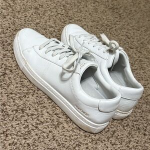 Skechers Classic White Leather Sneakers